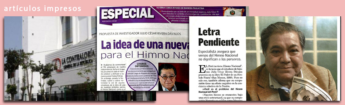 Artículos impresos